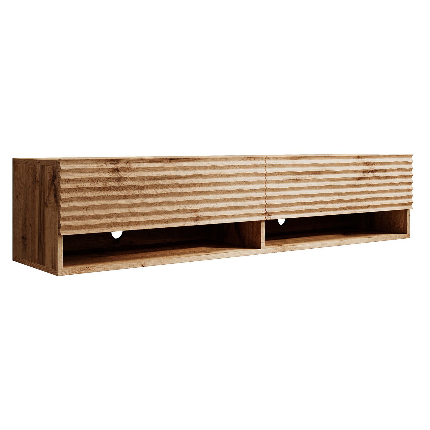 Asino - TV-Meubel  - Wave eiken  - 140 cm