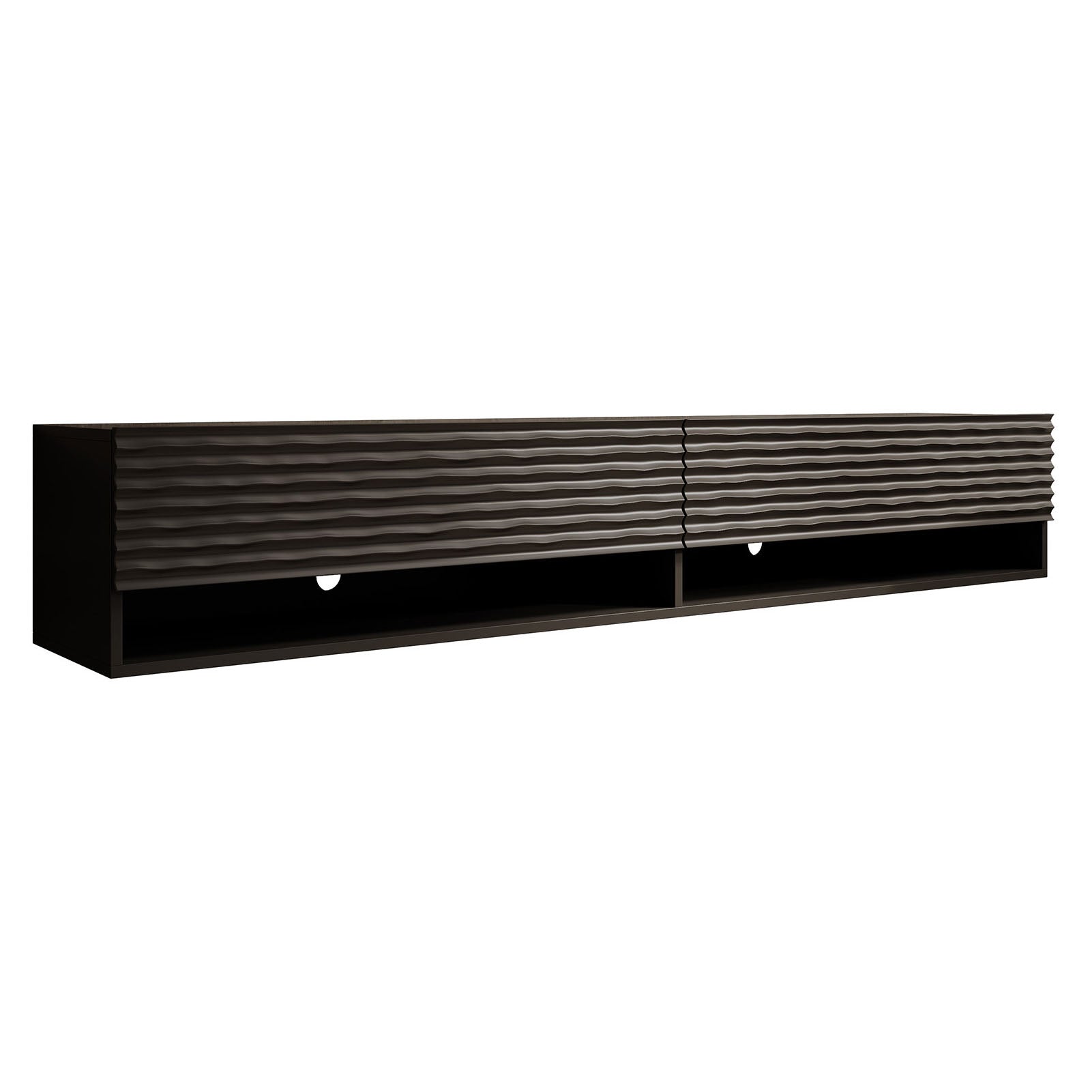 Asino - TV-Meubel  - Mat zwart  - 180 cm