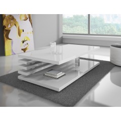Salontafel Altea - Wit - Hoogglans
