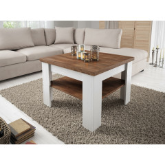 Salontafel Parello  - Wit - Eiken - 70 cm