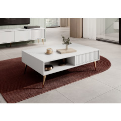 Salontafel Winq - Wit - 102 cm