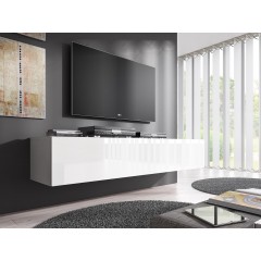 TV-Meubel Flame - Wit - 160 cm