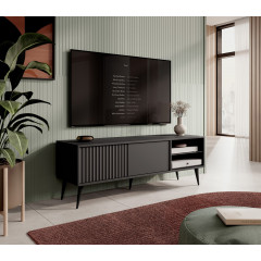 TV-Meubel Winq - Antraciet - 135 cm