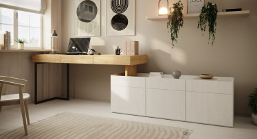 Bureau Floren - Eiken - 3 lades