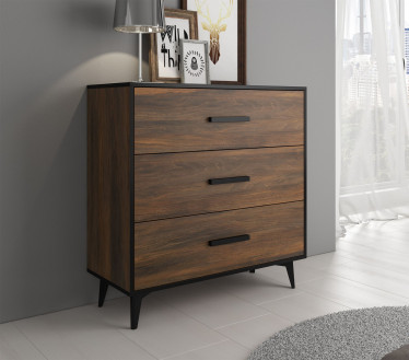 Commode Frey - Donker eiken - 91 cm