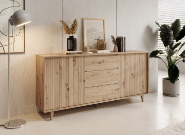 Dressoir Fuzeta - Eiken - 180 cm