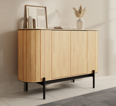 Dressoir Royale - Eiken - 124 cm