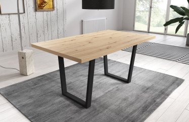 Eetkamertafel Patrick - Eiken - 160 cm