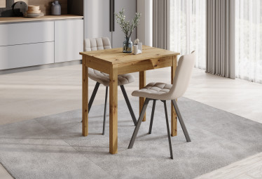 Eetkamertafel Steve - Eiken - 75 cm
