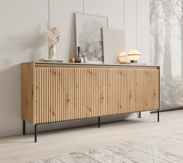 Dressoir Timoteo - Eiken - 193 cm
