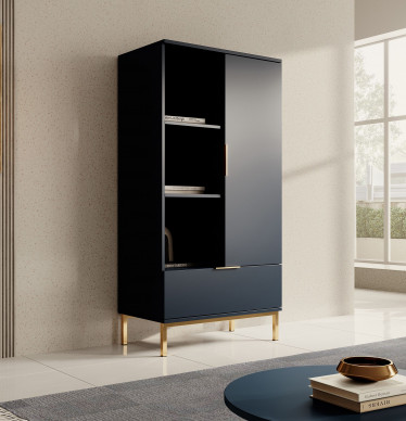 Kast Ponchi - Blauw - 70 cm
