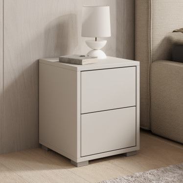 Nachtkastje Gideon - Beige - 30 cm