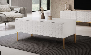 Salontafel Harvey - Wit - 120 cm
