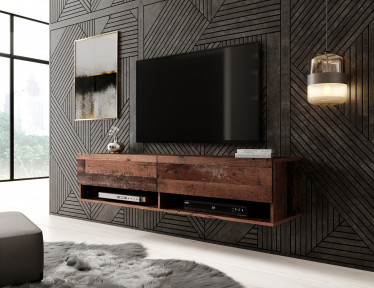 TV-Meubel Asino - Old wood - 140 cm 