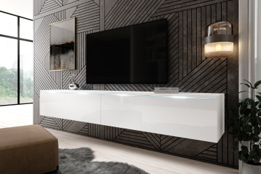 TV-Meubel Dixon - Wit - 180 cm