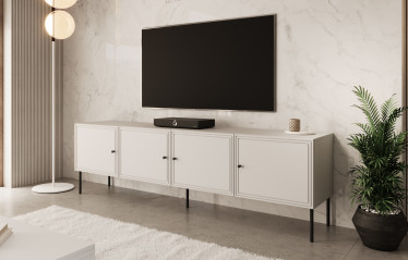 TV-Meubel Pierson - Wit - 201 cm - ACTIE