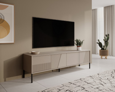 TV-Meubel Davey - Beige - 190 cm